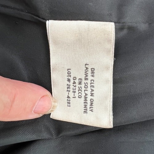 St. John's Bay Women's Pea Coat Wool Blend Lined Collared Gray Size Medium - Picture 10 of 12