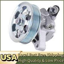 Power Steering Pump With Pulley For 2002, 2005-2011 Honda CR-V EX LX 2.4L L4