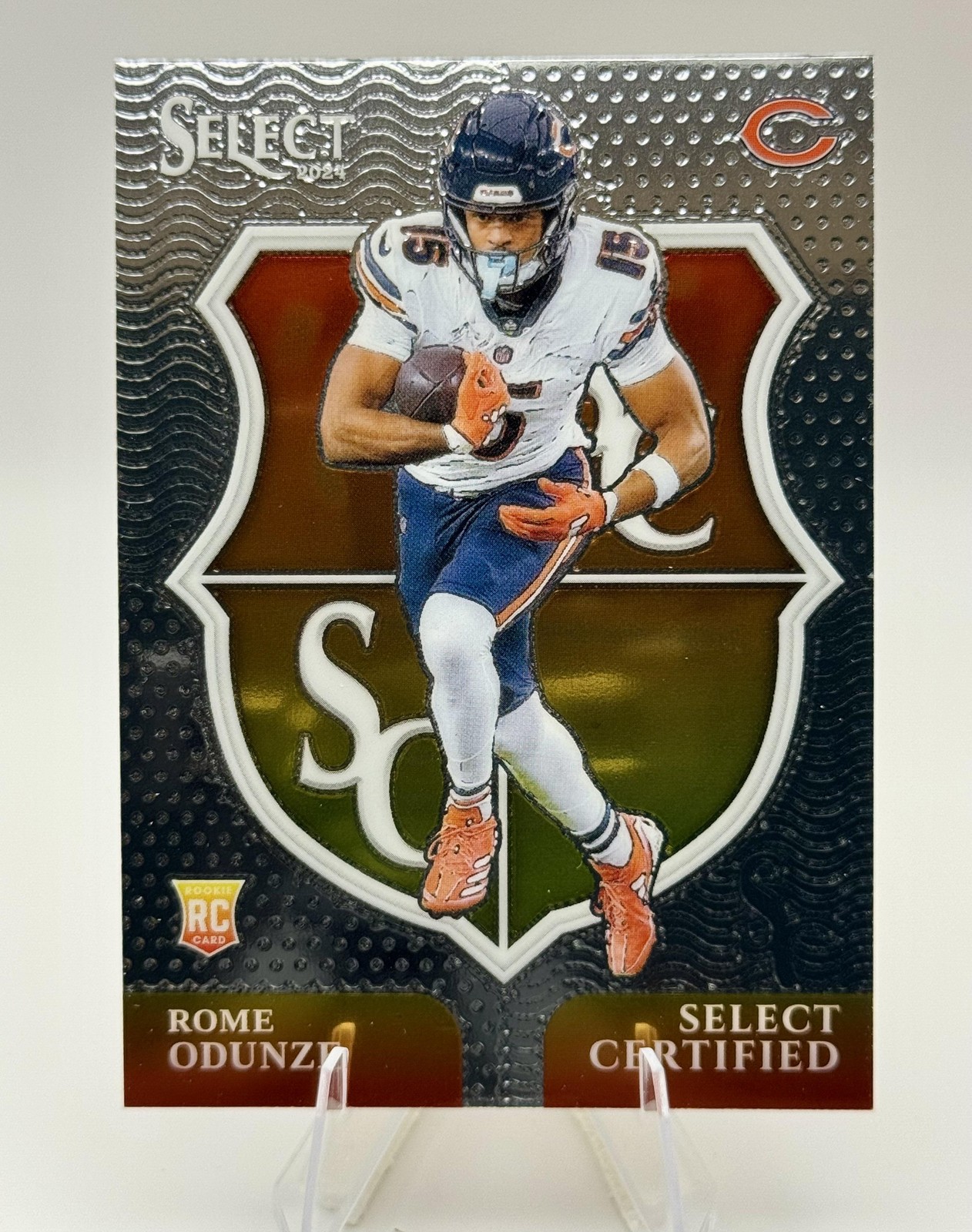 2024 Panini Select #10 Rome Odunze Select Certified Rookies