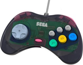 Retro-Bit Official Sega Saturn USB Controller Pad (Model 2) for Sega Genesis Min