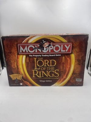 Parker Monopoly Der Herr der Ringe Trilogie Edition geöffnet nie benutzt 