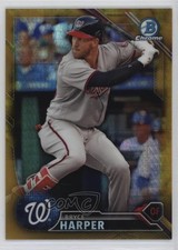 2016 Bowman Chrome National Convention Gold Refractor 21/50 Bryce Harper 7xr