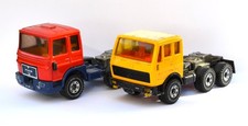 2 x Vintage 80´s Toys Siku 1:55 LKW MAN und Mercedes SK Sattelschlepper