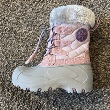 NEW Totes Toddler Girls Lil Jenny2 Waterproof Purple Winter Boots Size 7 M