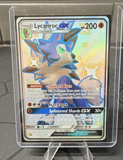 The Pokémon Company Lycanroc GX SV67/SV94 Hidden Fates Shiny Holo Rare EN on eBay