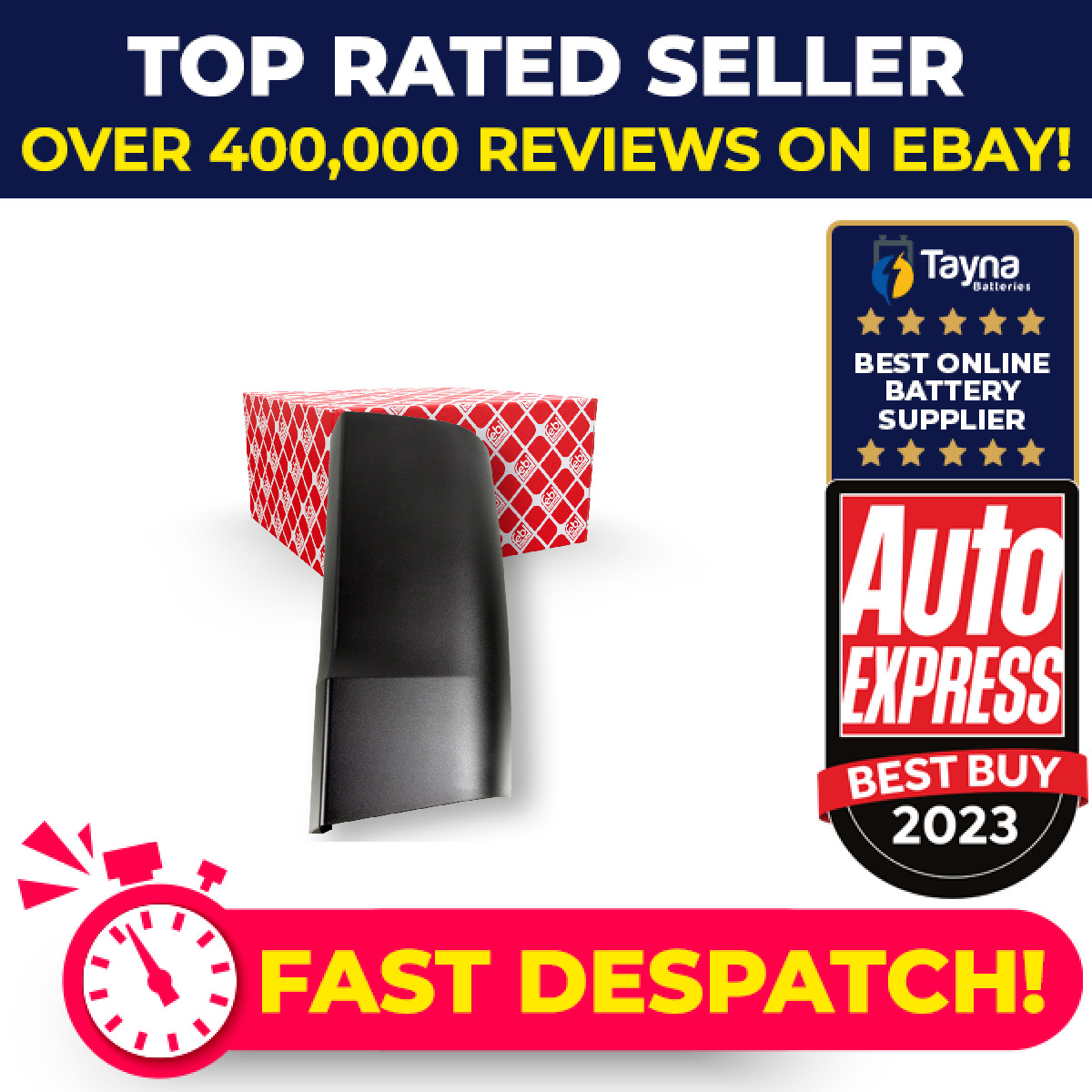 Door / Wing Mirror Cover 180353 Febi 81637320111 Genuine Top Quality Guaranteed