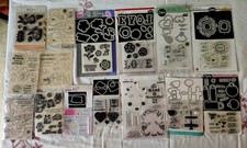 Assorted Lot of Stamps  Craft Dies Scrapbooking Paper Craft Sizzix, Etc