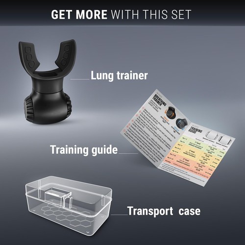 Nuova Versione Lung Trainer - Esercitatore Polmonare Dual-Mode - Trainer Respirazione Portatile fo - Foto 3 di 11