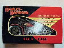 Harley Davidson Historical Playing Cards 1903-1950