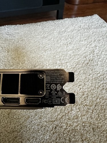 NVIDIA GeForce RTX 3080 Founders Edition 10GB GDDR6X Graphics Card PG133A - Photo 5/6