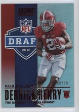 2016 Score NFL Draft Jumbo Red 8/50 Derrick Henry #5 1b9