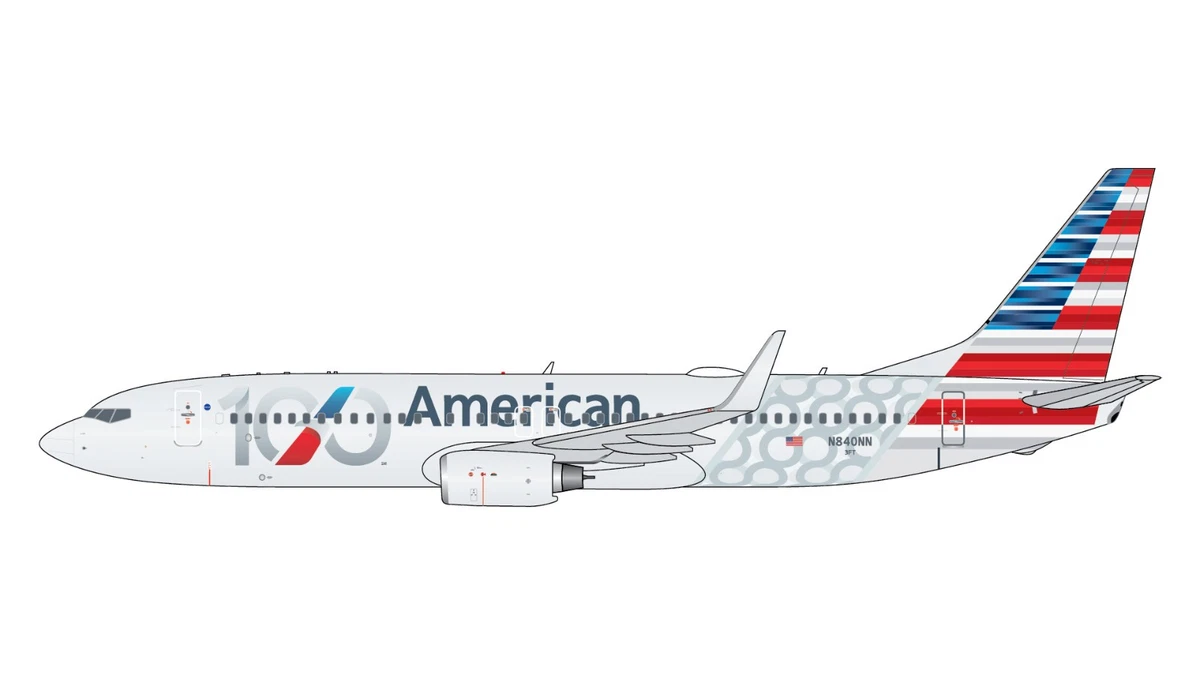 GeminiJets Boeing 737 1:400 Contemporary Diecast Aircraft
