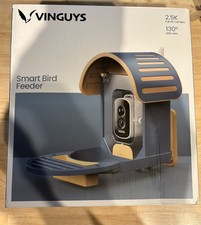 VINGUYS  Bird Feeder with Camera, 2.5K UHD Smart Bird Feeder Camera AI