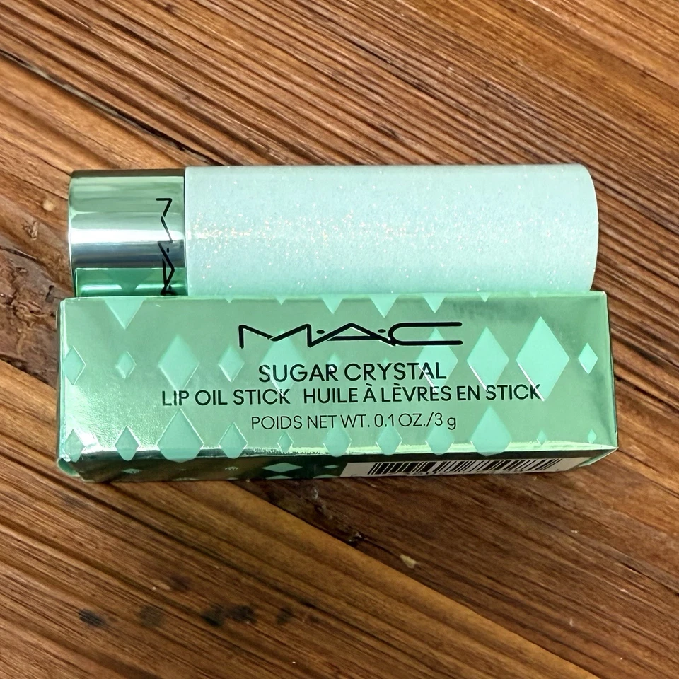 MAC Sugar Crystal Lip Oil Stick GLISTEN UP Lilac Holiday 2025 Limited Edition - Image 2 of 4