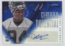 2014 Certified Potential Mirror Signatures Blue 74/99 Kony Ealy #P-KE Auto 0s3