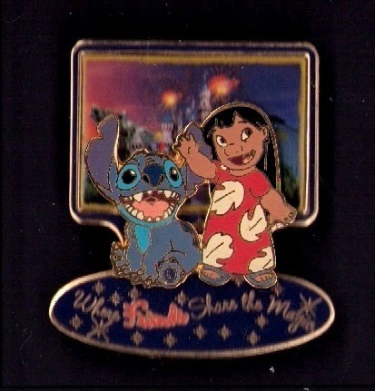 Disney Where Friends Share Magic Lilo & Stitch AP Artist Proof Pin