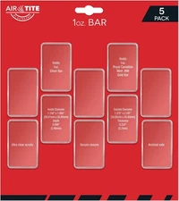 Air-Tite Holders by Ultra PRO - 1oz. Direct Fit Holder for 1oz Silver Bar... 