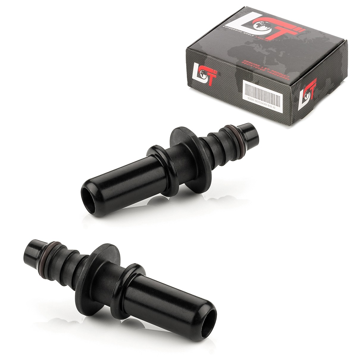 2x Counterpart Quick Coupling Straight Fuel Line 11.8 x 8 for LAND ROVER