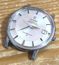 Vintage Omega Pie-Pan Constellation,Chronometer,Automatic,Date,NEW CRYSTAL ~1967