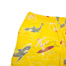 Vintage Jantzen Swim Trunks Mens Size Large 80s Shorts Surfer Surfing Shark