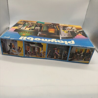 Playmobil 3786 Sheriff's Office W/ Jail & Breakaway Wall W Playmobil 3786 Sheriff's Office W/ Jail & Breakaway Wall W