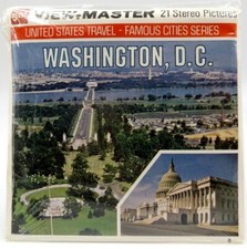 View Master A790, Washington DC, Famous Cities Series, Version B, 3 Reel Set