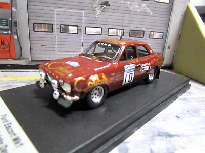 FORD Escort MKI RS 1600 Rallye 2.0 RAC GB 1974 #10 Mikkola  Colibri Trofeu 1:43