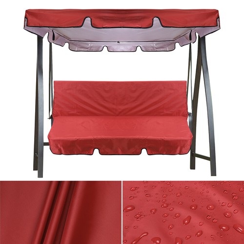 Garden Swing Top Cover Canopy 210D Patio Outdoor Rain Cover w/ Bottom Cover - Picture 7 of 16
