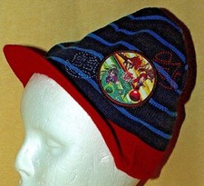 BAKUGAN BATTLE BRAWLERS HAT KNIT CAP SKULL BERKSHIRE FASHIONS SEGA SPIN MASTER.