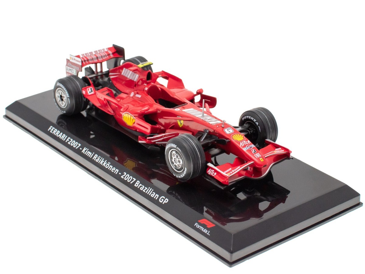 Formula 1 FERRARI F2007 Raikkönen 2007 Brazil GP 1:24