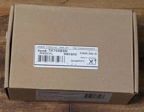 Top Knobs Ascendra Cabinet Handle Pull Brushed Satin Nickel 6-5/16" C-C TK705BSN - Picture 2 of 5