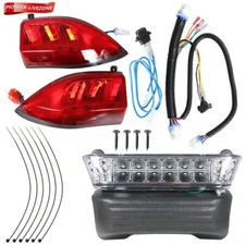 For 04-08 Club Car Precedent Light Kit Golf Cart LED Headlight & Tail Light Kit