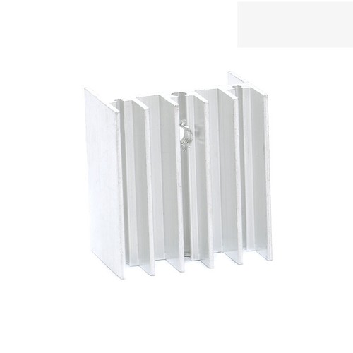 Various Sizes Aluminum Heatsink Heat Sinks IC Chip Transistor Black Silver Gold - Picture 7 of 7