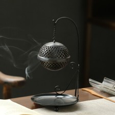 Creative Retro Iron Frame Incense Burner Backflow Incense Burner Holder