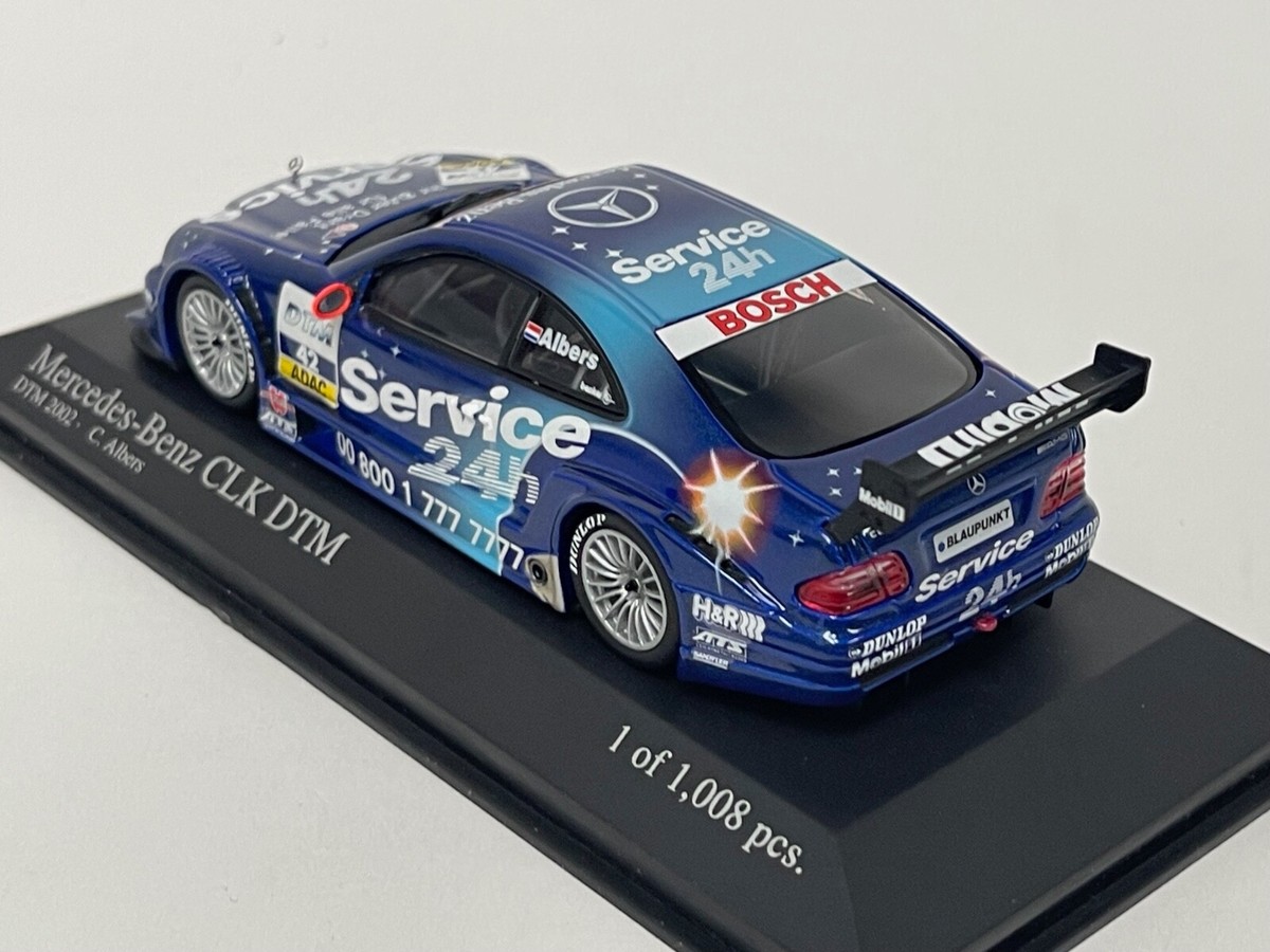 1/43 Minichamps Mercedes CLK DTM 2002 Team Service 24 Albers