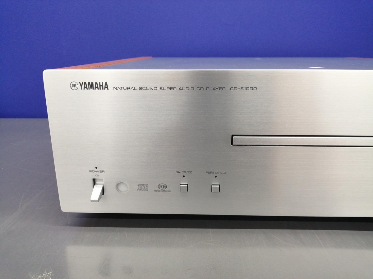 Yamaha CD-S1000 SACD CD Player Super Audio Silver w/ Remote Yamaha CD-S1000 SACD CD Player Super Audio Silver w/ Remote