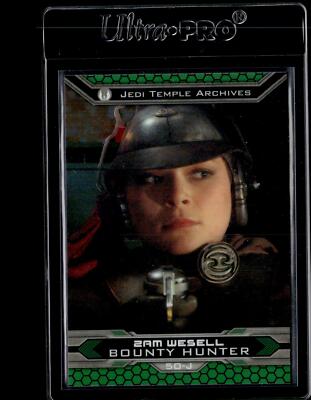2015 Topps Chrome Star Wars Perspectives Jedi vs. Sith #50-J Zam Wesell
