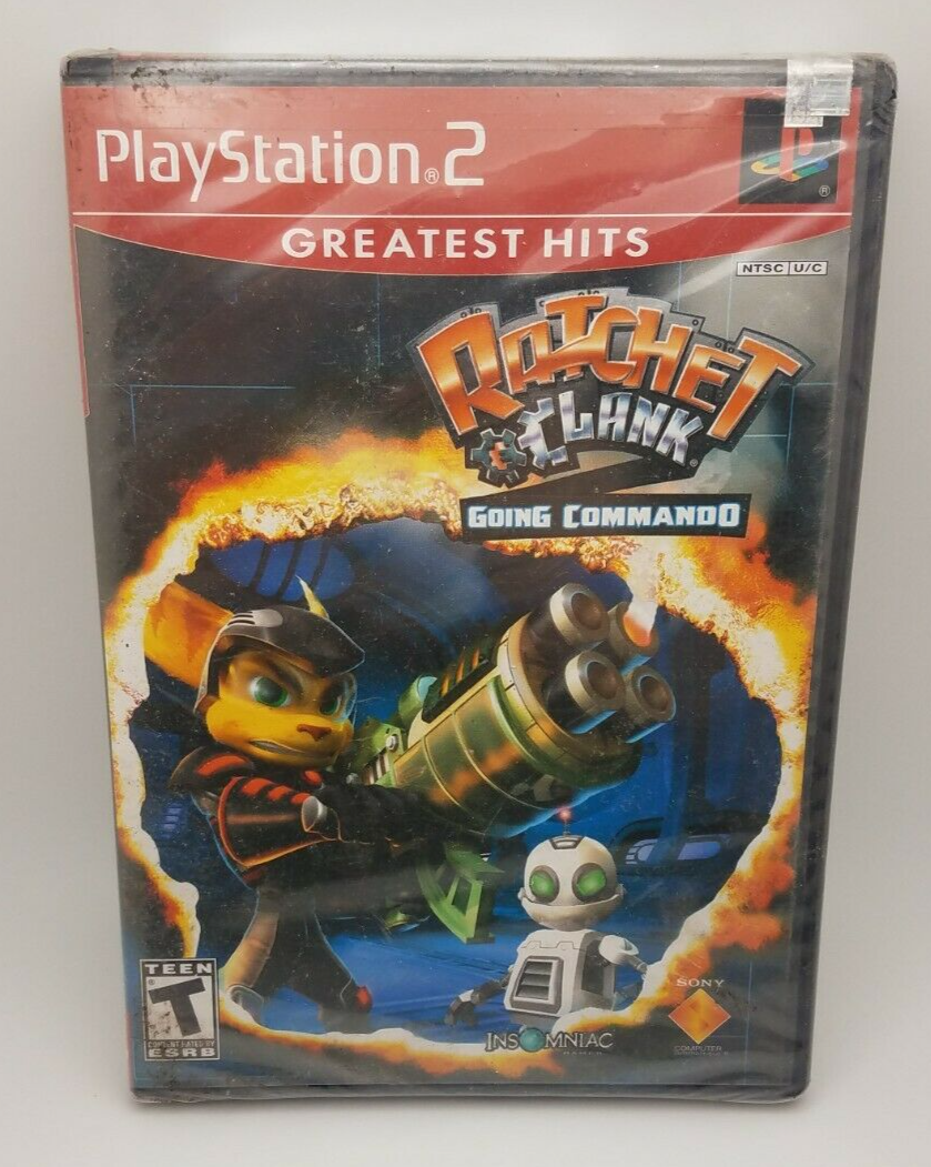 Ratchet & Clank Going Commando - For Playstation 2 (PS2) - New & Still  Sealed