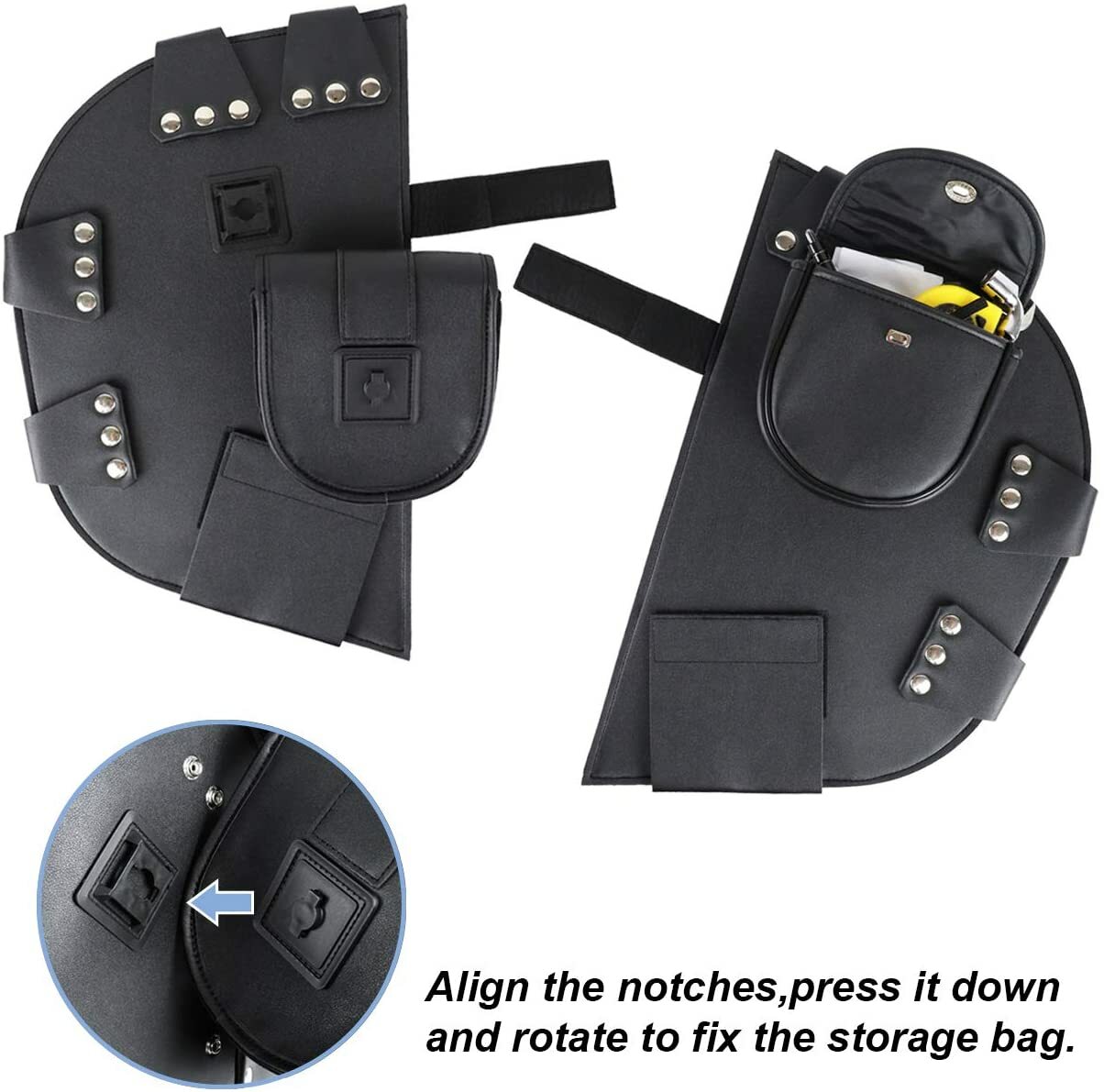 Crash Bar Cover Soft Lowers Chaps Leg Warmer bag Compatible with 2014- Chieftain