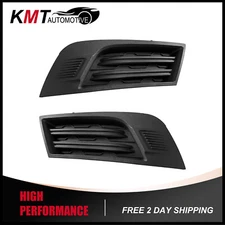 Driver & Passenger Side Fog Light Covers Set For 2013-2017 Chevrolet Traverse