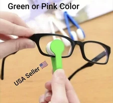Mini Soft Eye Glasses Lens Cleaning Brush Cleaner Wipe Microfiber Spectacles New