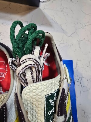 ADIDAS X BRAIN DEAD MENS FOREST HILLS SHOES “Cream White