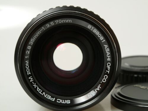 SMC Pentax M ZOOM 35-70mm f2,8-3,5 2,8-3,5/35-70 mm + 2 Pentax caps Deck + Kö. - Bild 11 von 17