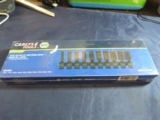 Napa Carlyle Professional Tools 3/8” Drive Metric Deep Impact Swivel Socket Set