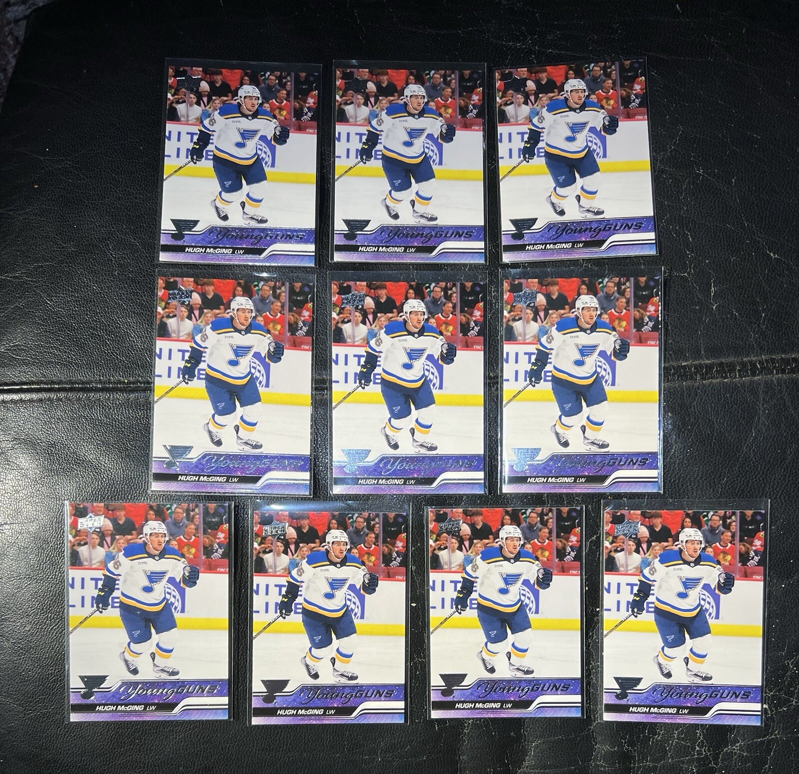 HUGH MCGING (10) 2023-24 Upper Deck Series 2 Young Guns 469