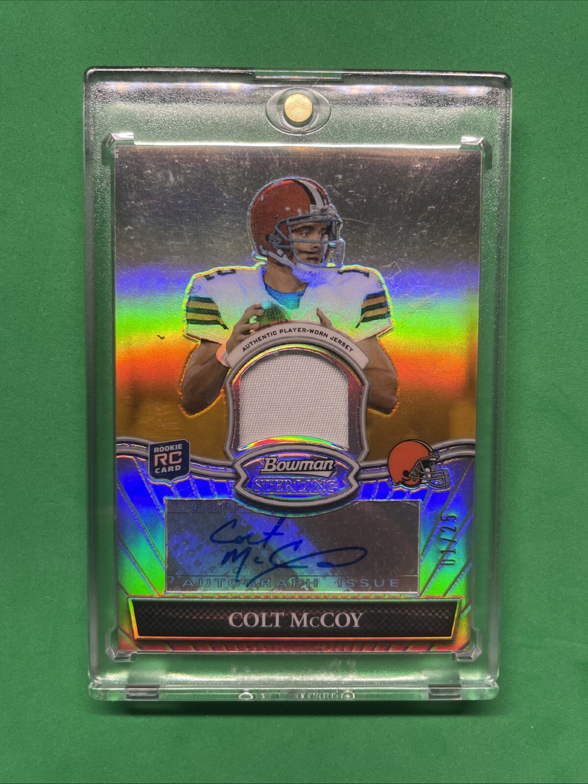 Colt McCoy Playoff Contenders Rookie Ink #1 Base