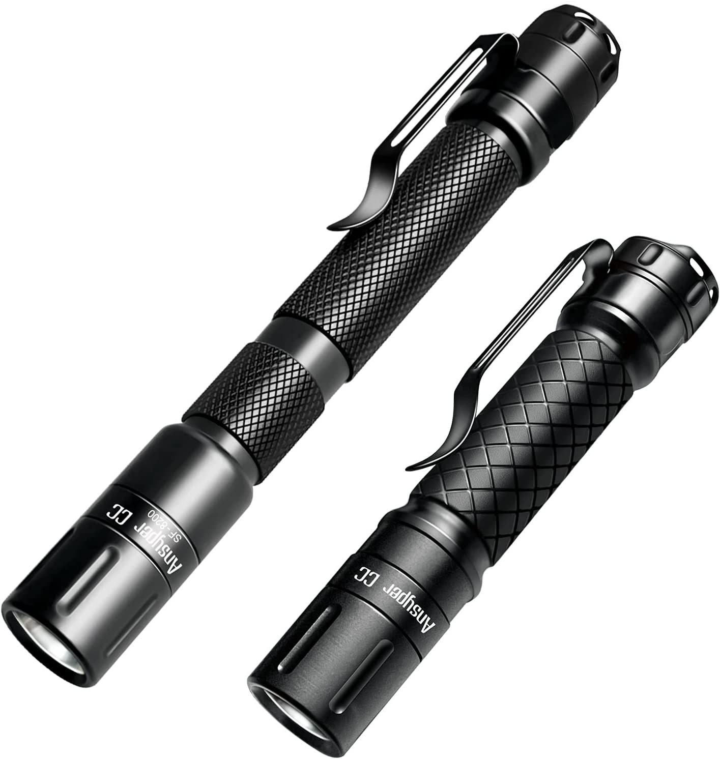 Compact Mini LED Flashlight with 3 Modes High Lumens Tactical Pen Light