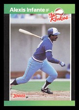 Alexis Infante #30 1989 Donruss The Rookies Toronto Blue Jays