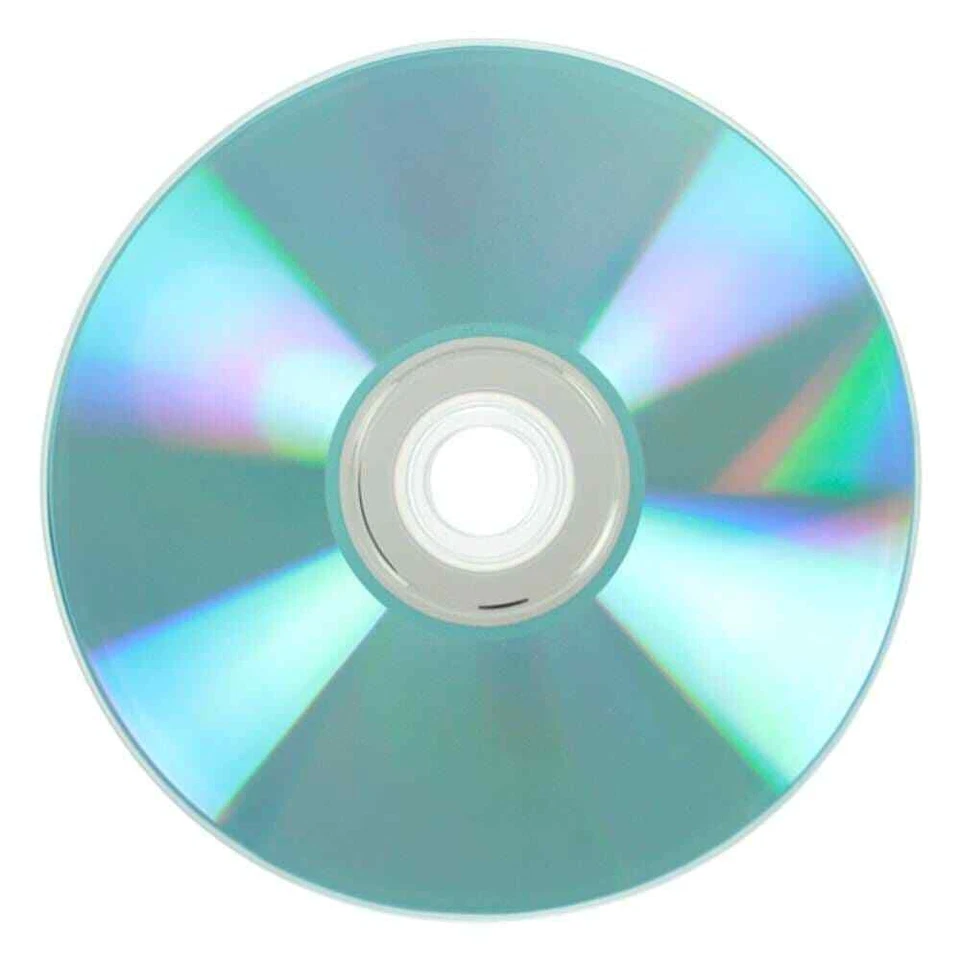 10 JVC Taiyo Yuden CMC Shiny Silver Blank CD-R CD 48x 52x 74min 650MB Discs - Image 2 of 2