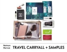 Neiman Marcus Clear MAKEUP Cosmetic BAG travel carryall Tom Ford Joe Malone NIB